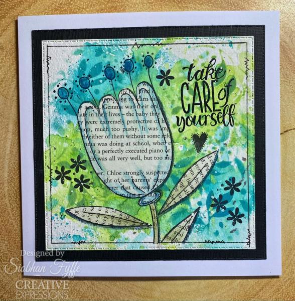 Woodware - Stempelset "Take Care" Clear Stamps Design by Jane Gill