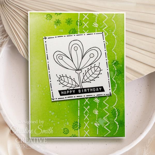 Woodware - Stempelset "Happy Soul" Clear Stamps Design by Jane Gill