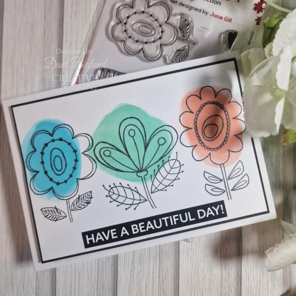 Woodware - Stempelset "Happy Soul" Clear Stamps Design by Jane Gill