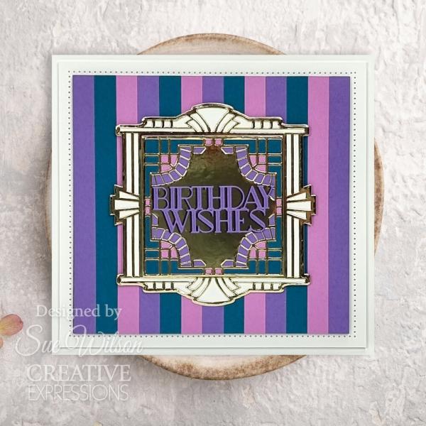 Creative Expressions - Stanzschablone "Ornate Tile" Craft Dies Design by Sue Wilson