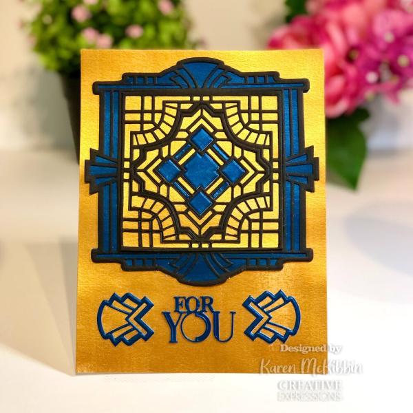 Creative Expressions - Stanzschablone "Ornate Tile" Craft Dies Design by Sue Wilson