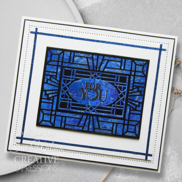 Creative Expressions - Stanzschablone "Ornate Tile" Craft Dies Design by Sue Wilson