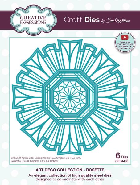 Creative Expressions - Stanzschablone "Rosette" Craft Dies Design by Sue Wilson