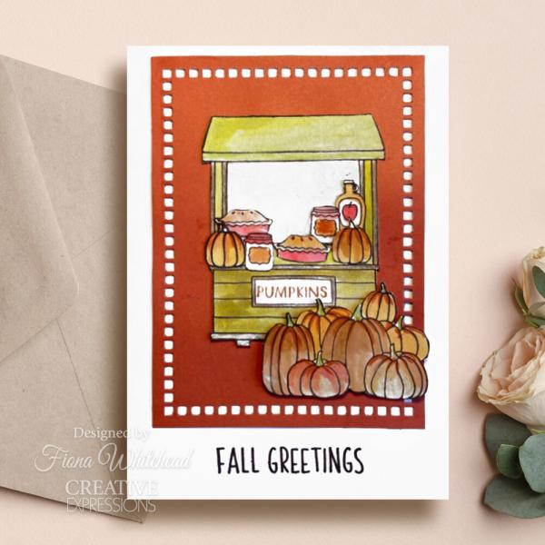 Creative Expressions - Stempelset "Apple Pumpkin Spice" Clear Stamps 6x8 Inch Design by Janes´s Doodles