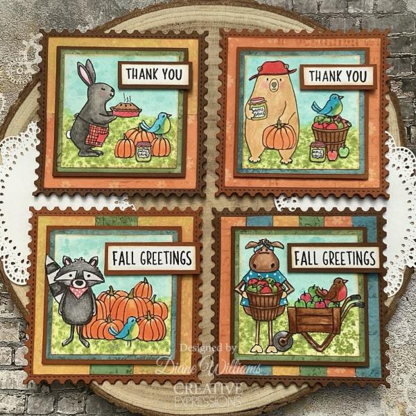 Creative Expressions - Stempelset "Apple Pumpkin Spice" Clear Stamps 6x8 Inch Design by Janes´s Doodles