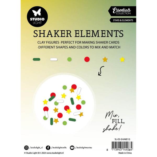 Studio Light - Shaker Elemente - Pailetten "Stars & Elements" Sequins