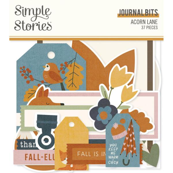 Simple Stories - Collectors Essential Kit "Acorn Lane" 12 Bogen Designpapier