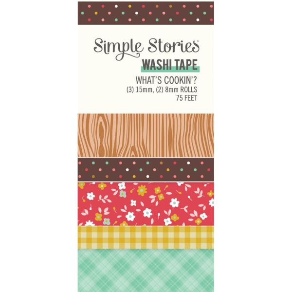 Simple Stories - Washi Tape "What's Cookin' ?"