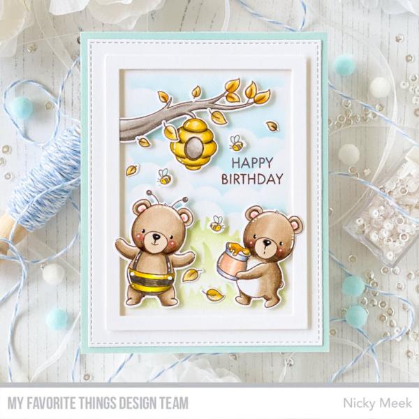 My Favorite Things - Stempel "Sweet Honey Bear" Clear Stamps