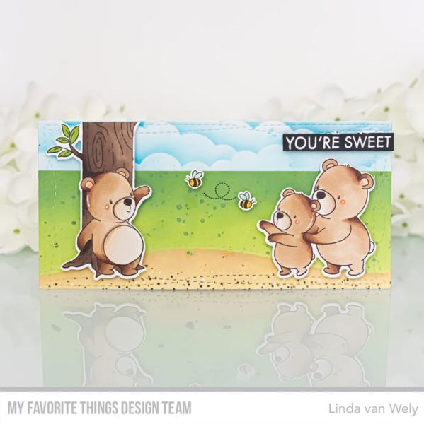 My Favorite Things - Stempel "Sweet Honey Bear" Clear Stamps