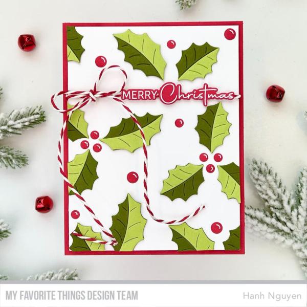 My Favorite Things - Stanzschablone "Winter Poinsettias" Die-namics