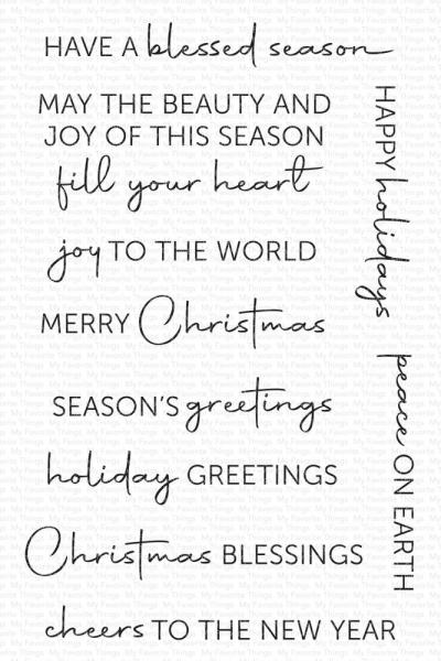 My Favorite Things Stempelset "Christmas Wishes" Clear Stamps