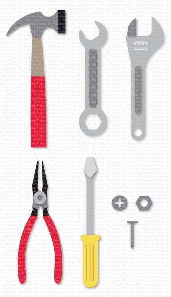 My Favorite Things - Stanzschablone "In the Toolbox Set 2" Die-namics