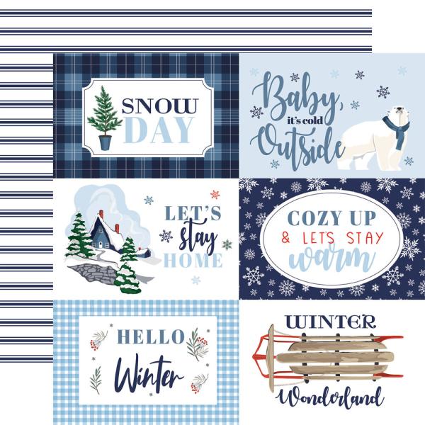 Carta Bella - Designpapier "Wintertime" Collection Kit 12x12 Inch - 12 Bogen  