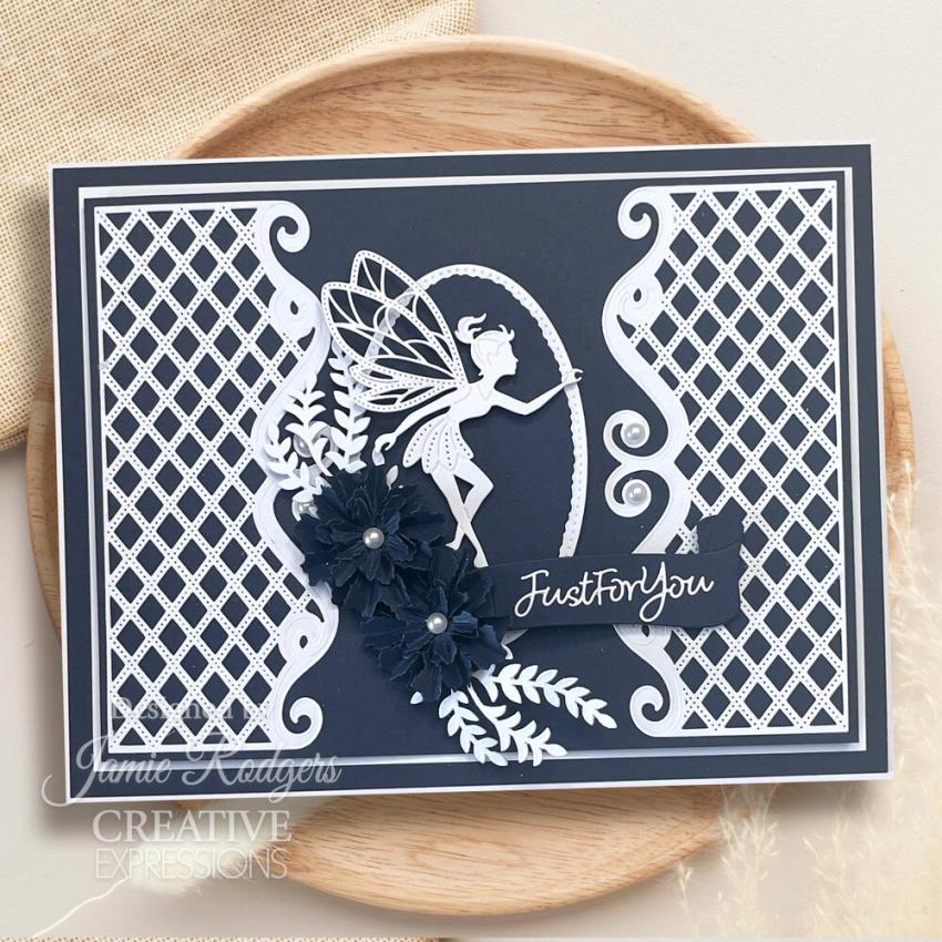 Creative Expressions - Stanzschablone "Just For You" Craft Dies Design by Jamie Rodgers