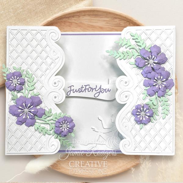 Creative Expressions - Stanzschablone "With Love" Craft Dies Design by Jamie Rodgers