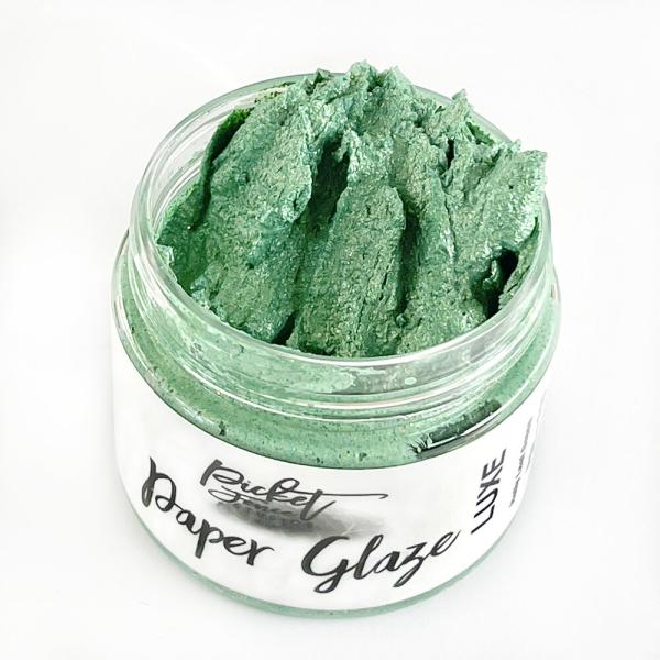 Picket Fence Studios - Paper Glaze "Luxe Holly Leaf Green" 2oz (55g)