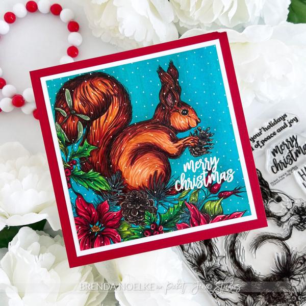 Picket Fence Studios - Stempelset "Christmas Joy" Clear stamps