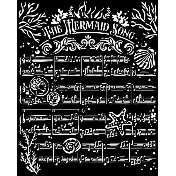 Stamperia - Schablone "The Mermaid Song" Stencil