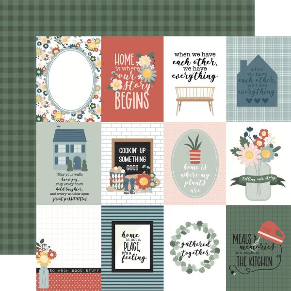 Echo Park - Designpapier "Good To Be Home" Collection Kit 12x12 Inch - 12 Bogen