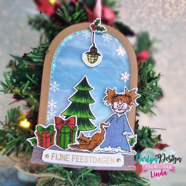 Carlijn Design - Stempelset "Mooie Mensen Kerst" Clear Stamps