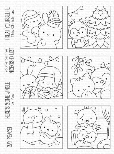 My Favorite Things Stempelset "Xmas Selfies" Clear Stamps