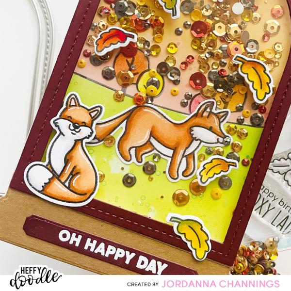 Heffy Doodle - Stempelset "Little Label" Clear Stamps 