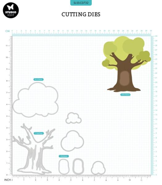 Studio Light - Stanzschablone "Forest Tree" Dies