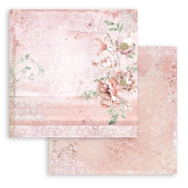 Stamperia - Designpapier "Roseland" Paper Pack 12x12 Inch - 10 Bogen