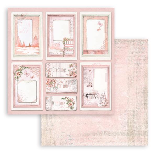 Stamperia - Designpapier "Roseland" Paper Pack 12x12 Inch - 10 Bogen