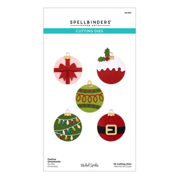 Spellbinders - Stanzschablone "Festive Ornaments" Dies