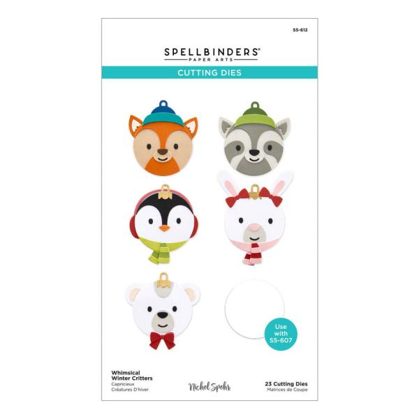 Spellbinders - Stanzschablone "Whimsical Winter Critters" Dies