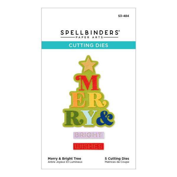 Spellbinders - Stanzschablone "Merry & Bright" Dies