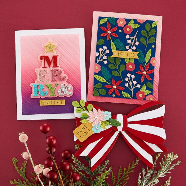 Spellbinders - Stanzschablone "Merry & Bright" Dies