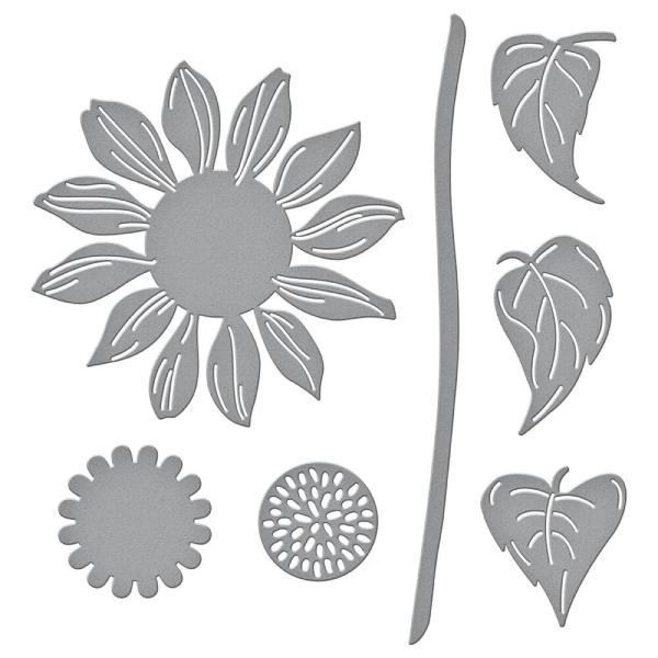 Spellbinders - Stanzschablone "Sunflower Serenade" Dies