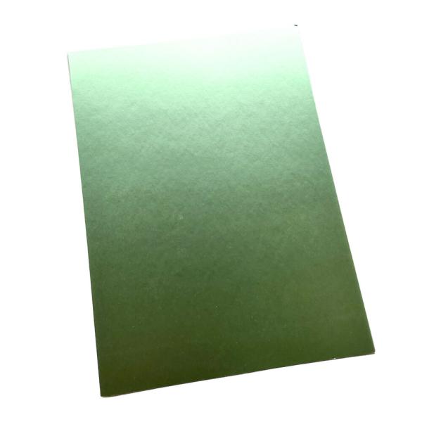 Paper Favourites - Spiegelkarton "Opalescent Green" Mirror Card Matte A4 - 5 Bogen