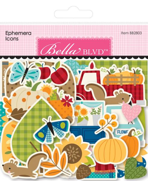 Bella BLVD - Stanzteile "One Fall Day" Die Cuts