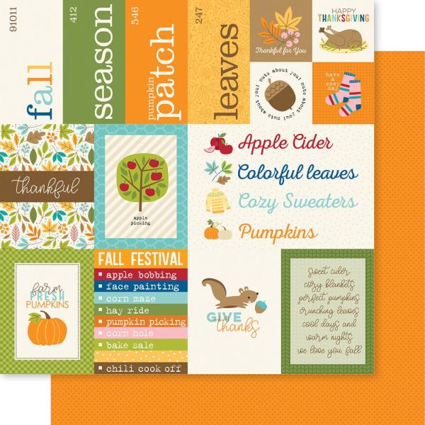 Bella BLVD - Designpapier "One Fall Day" Collection Kit  