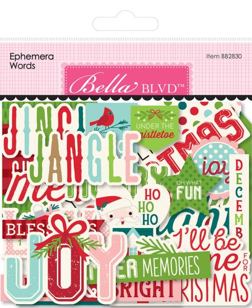 Bella BLVD - Stanzteile "Merry Little Christmas" Die Cuts