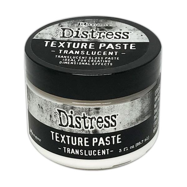 Ranger - Strukturpaste "Distress Texture Paste Translucent 88,7 ml" Design by Tim Holtz