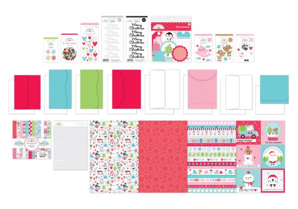 Doodlebug Design "Let It Snow Card" Value-Bundle