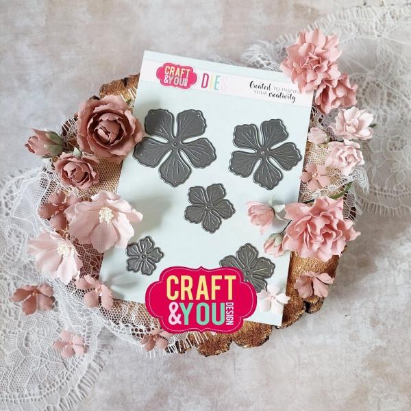 Craft & You Design - Stanzschablone "Flower 1" Dies