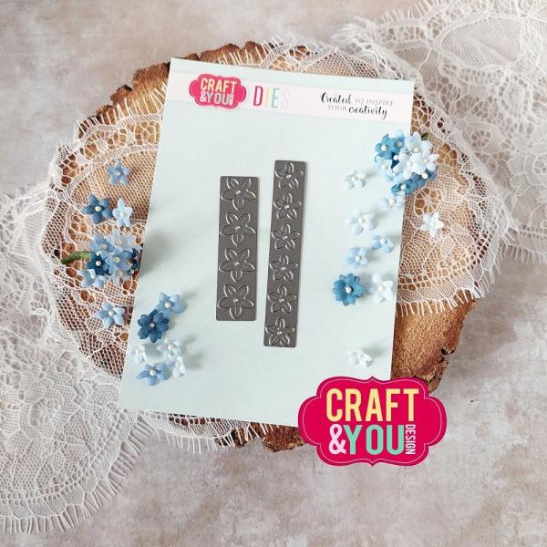 Craft & You Design - Stanzschablone "Forget-me-not" Dies