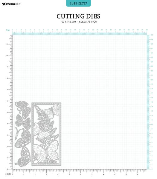 Studio Light - Stanzschablone "Butterfly Frame" Dies