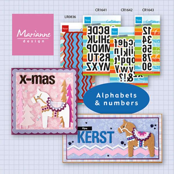 Marianne Design - Stanzschablone "Alphabet Upper Case" Craftables Dies