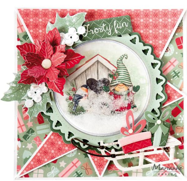 Marianne Design - Präge- und Stanzschablone "Jolly Christmas Doily" Creatables Dies