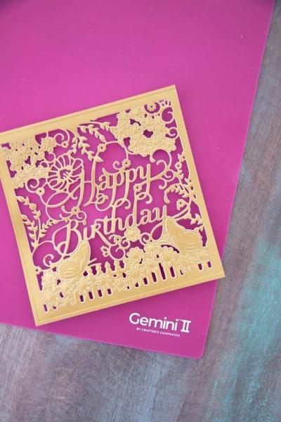 Gemini - Gummiprägematte - Gemini II Accessories "Rubber Embossing Mat A4"