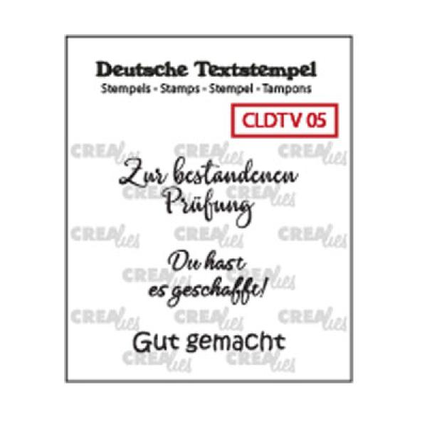 Crealies - Stempelset "Verschiedene 05" Clear stamps