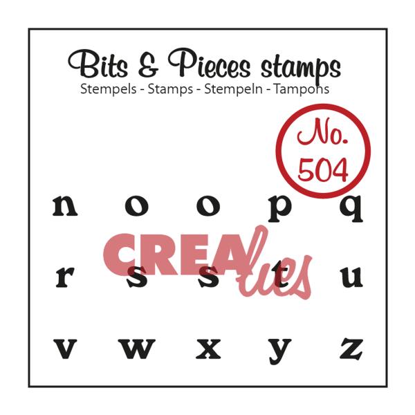 Crealies - Stempelset "N bis zum Z" Clear stamps