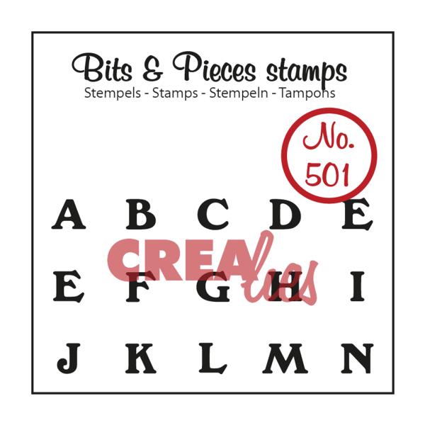 Crealies - Stempelset "A bis zum N" Clear stamps